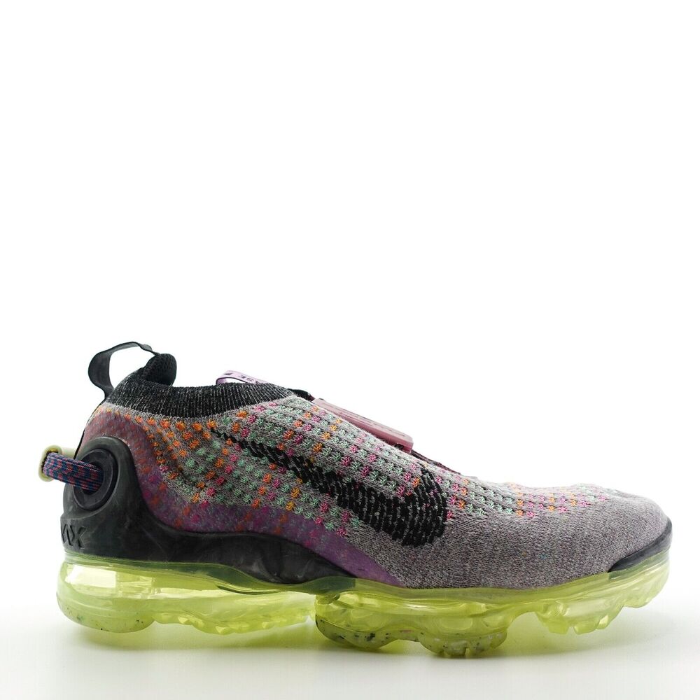 Nike Air VaporMax 2020 Flyknit Violet Ash Volt Shoes Womens Size 7 CV8821 501